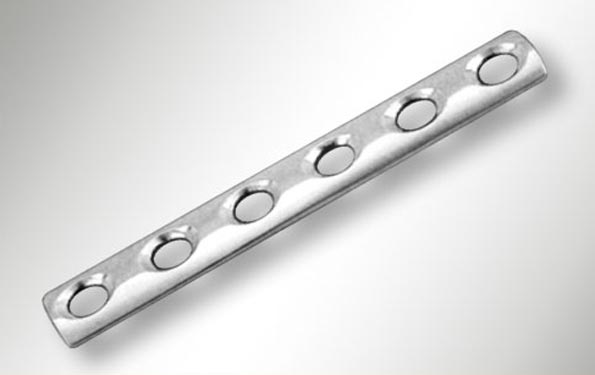 One Quarter Tubular Plate (1/4 Tubular for 2.7mm screws)