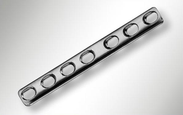 Self Compressing Small Plate 2.5x8 mm (Screws 2.7 mm) Round Holes