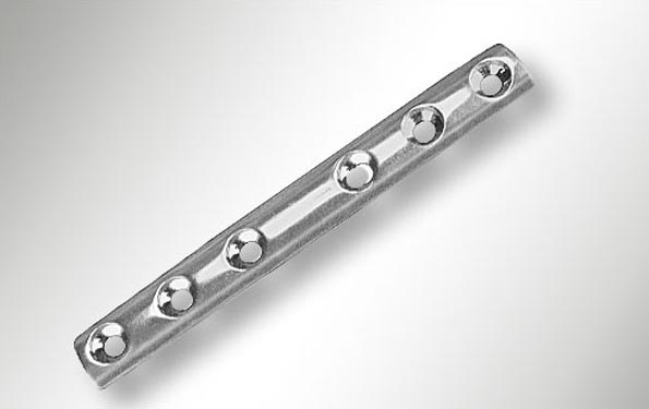 Small Straight Plate 1x5 mm (Screws 2.0 mm)