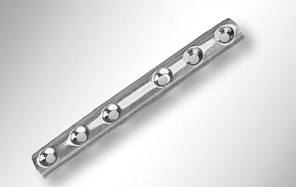 Small Straight Plate 1x5 mm (Screws 1.5 mm)